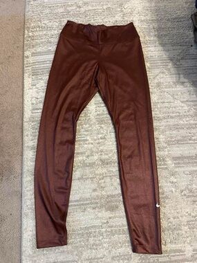 Nike Women's Maroon Athletic Leggings